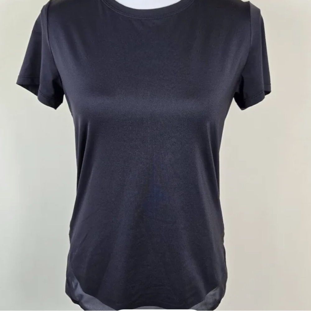 Athleta Black Short Sleeve Tee